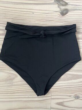 Mara Hoffman Goldie High Waisted Bikini Bottoms